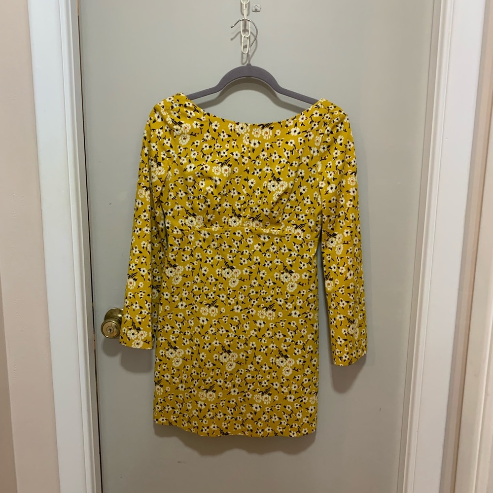 Zara mini bell sleeve dress